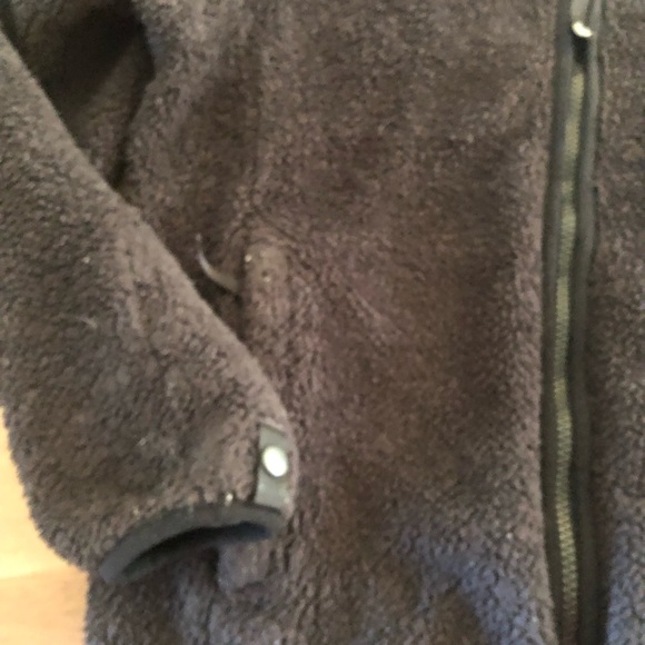 North Face zip fluffy fleece jacket - Picture 7 of 15